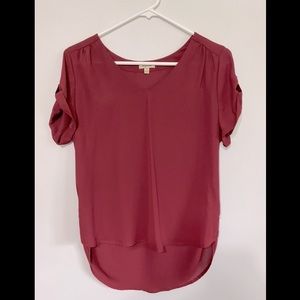 Red Dressy Blouse